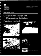 Geotechnical design and construction guidelines
