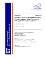 Sunshine Skyway Bridge monitoring phase I  system assessment and integration recommendations