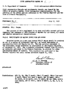 CAM 60 Supplement No 8  Sec 601 Scope