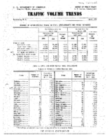 Traffic Volume Trends April 1956