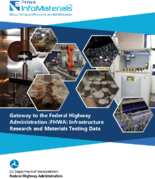 Gateway To The Federal Highway Administration FHWA Infrastructure Research And Materials Testing Data brochure