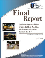 Grade Determination of Crumb RubberModified Performance Graded Asphalt Binder