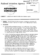 AC 103 Operation of Oxygen System High Pressure Valves