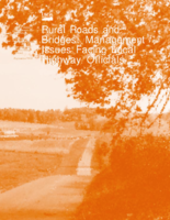 Rural Roads and Bridges Management Issues Facing Local Highway Officials