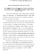 Status of the StateWide Highway Planning Surveys