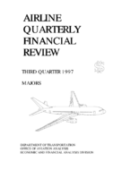 Airline Quarterly Financial Review Third Quarter 1997 Majors