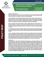 Network Control in Realistic Settings with Heterogeneous Vehicles Policy Brief
