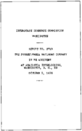 Interstate Commerce Commision Report of the Accident  Investigation Occuring on the PENNSYLVANIA ANACOSTIA INTERLOCKING WASHINGTON D C