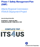 Phase 1 Safety Management Plan SMP Atlanta Regional Commission ITS4US Deployment Project