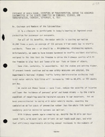 Statement of Brock Adams Secretary of Transportation Before the Consumer Subcommittee of the Senate Committee on Commerce Science and Transportation