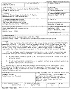 Texas Flexible Pavement System TFPS Volume I Users Guide
