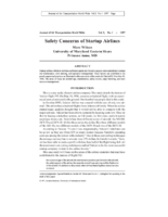 Safety Concerns of Startup Airlines