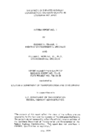 The effects of elevated highway construction on water quality in Louisiana wetlands  interim report No 1