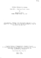 Sidewalk undermining studies  phase III field and model studies