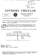 AC 150537010 CHANGE 16 Change 16 to Standards for Specifying Construction of Airports  Issues A New Standard