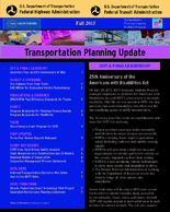 Transportation Planning Update  Fall 2015