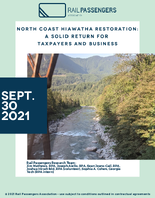 North Coast Hiawatha Restoration A Solid Return for Taxpayers and Business