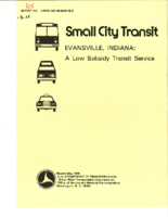 Small City Transit Evansville Indiana A Low Subsidy Transit Service