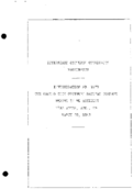 Interstate Commerce Commision Report of the Accident  Investigation Occuring on the KANSAS CITY SOUTHERN RAILROAD ACORN AR