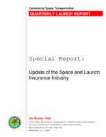 Update of the space and launch insurance industry  Quarterly Launch Report  special report