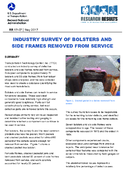 Industry Survey of Bolsters and Side Frames Removed from Service