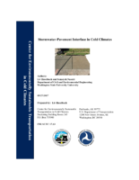 StormwaterPavement Interface in Cold Climates Final Report