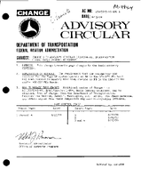 AC 150534549 CHG 1 Change 1 to Advisory Circular 150534549 Specification L854 Radio Control Equipment