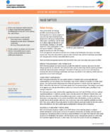 Value Capture Solar Energy