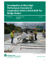 Investigation of UltraHigh Performance Concrete for Longitudinal Joints in Deck Bulb Tee Bridge Girders