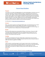 Highway Construction Workforce Partnership HCWP Future Road Builders