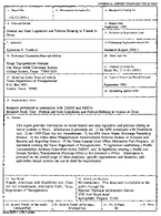 Federal and State Legislation and Policies Relating to Transit in Texas
