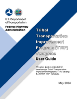 Tribal Transportation Improvement Program TTIP Template User Guide