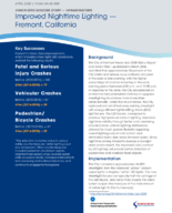 Improved Nighttime Lighting  Fremont California