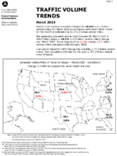 Traffic Volume Trends March 2023