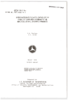 Introduction to the Application of the Dynalist Computer Program to the Analysis of Rail Systems Dynamics