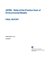 AERIS  StateofthePractice Scan of Environmental Models