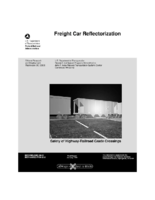 Freight car reflectorization