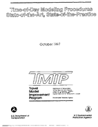 TimeofDay Modeling Procedures StateofthePractice StateoftheArt