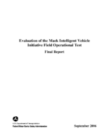 Evaluation of the Mack Intelligent Vehicle Field Operational Test September 2006