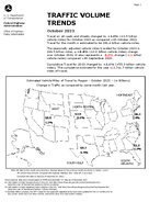 Traffic Volume Trends October 2023