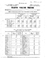 Traffic Volume Trends May 1954