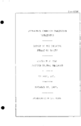 Interstate Commerce Commision Report of the Accident  Investigation Occuring on the ILLINOIS CENTRAL RAILROAD COMPANY CHICAGO IL