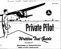 AC 6132A Private Pilot Written Examination Guide