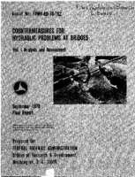 Countermeasures for hydraulic problems at bridges  volume I  analysis and assessment