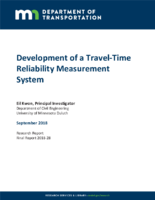 Development of a TravelTime Reliability Measurement System