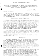 Interstate Commerce Commision Report of the Accident  Investigation Occuring on the TEXAS AND PACIFIC RAILWAY GLADWATER TX