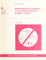 Implementation Guidelines for AntiDrug Programs in Mass Transit