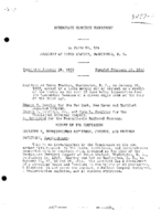 Interstate Commerce Commision Report of the Accident  Investigation Occuring on the WASHINGTON TERMINAL EX PARTE 184 WASHINGTON D C