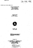 Simulation Studies for an Urban Traffic Corridor