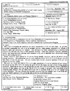 Improved Communication of a Left Exit Lane Drop Using Pavement Markings